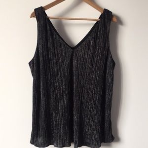 Wallis V-Neck Glittery Camisole Top NWT Plus Size